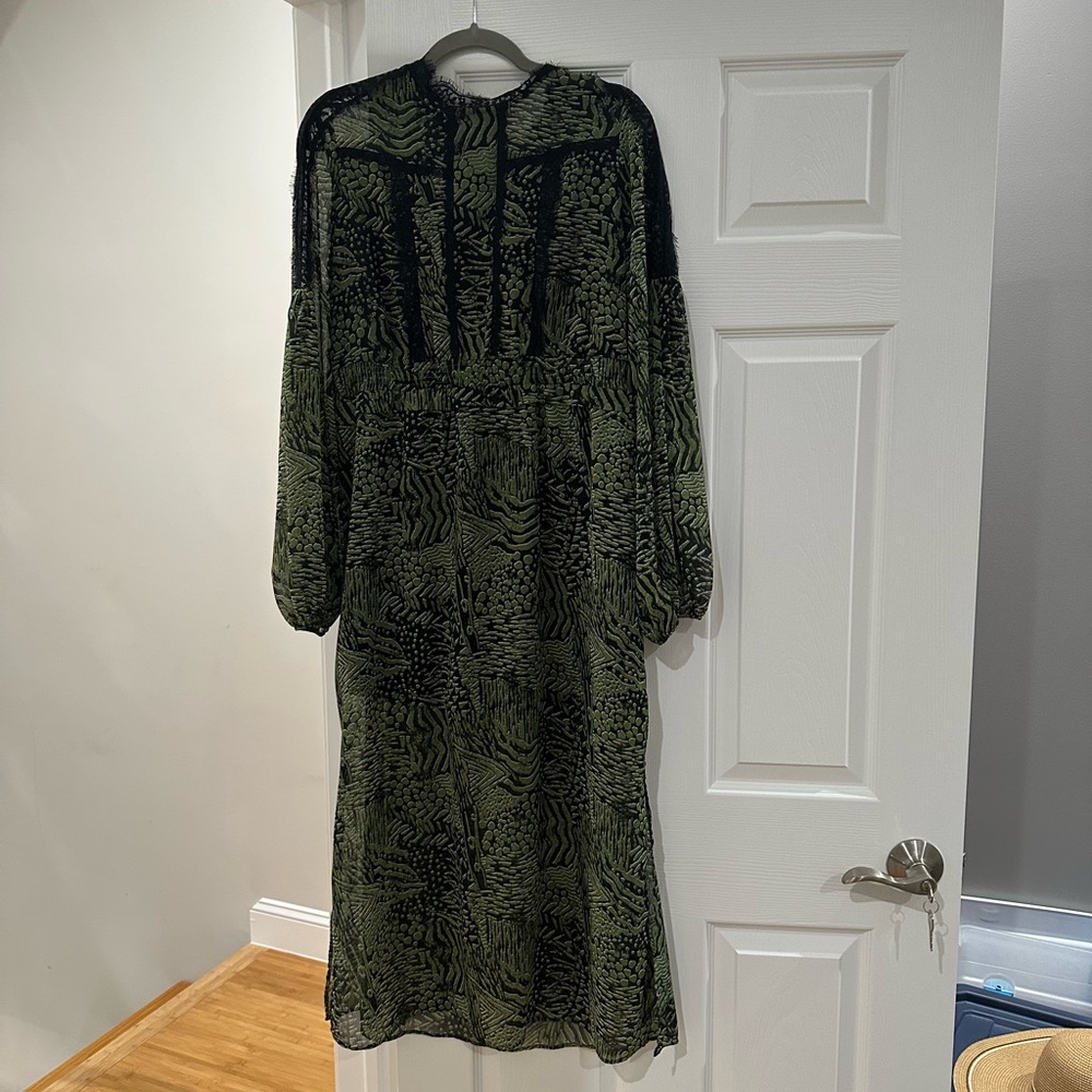 TopShop pattern maxi dress